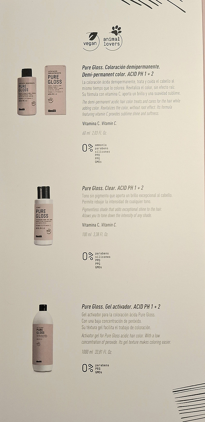 Glossco Pure gloss Hiusväri