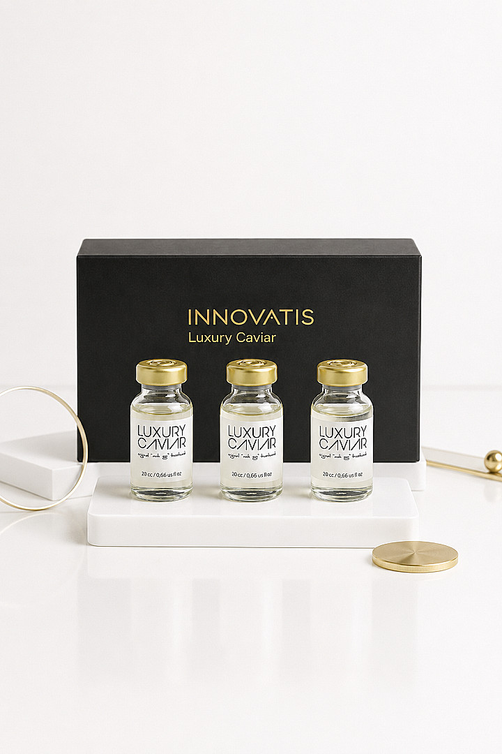 Innovatis Innovatis Luxury Caviar BTX Gold hiusbotoxhoito Ammattimainen hiustenhoito – kuva 2